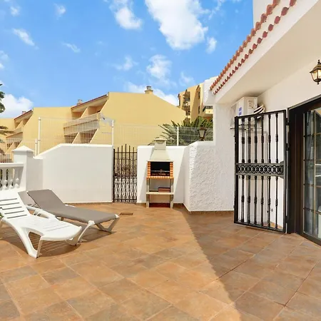 Casa Adosada Con Piscina Climatizada, A/c, Barbacoa Y Fibra - Es-347-42 Costa Adeje (Tenerife)