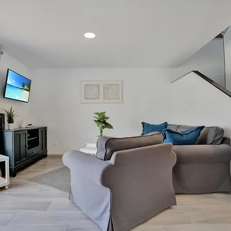 Casa Adosada Con Piscina Climatizada, A/c, Barbacoa Y Fibra - Es-347-42 * 아데제